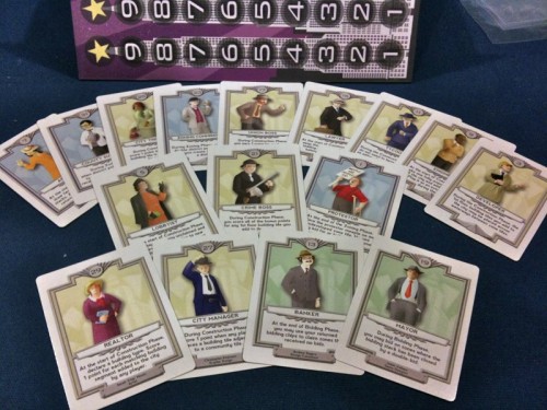 Sunrise City - karty ról