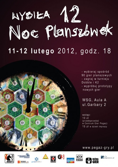 12. Noc Planszówek