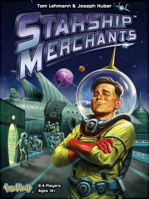 Starship Merchants - góra pudełka - Fot.&nbsp;Toy Vault