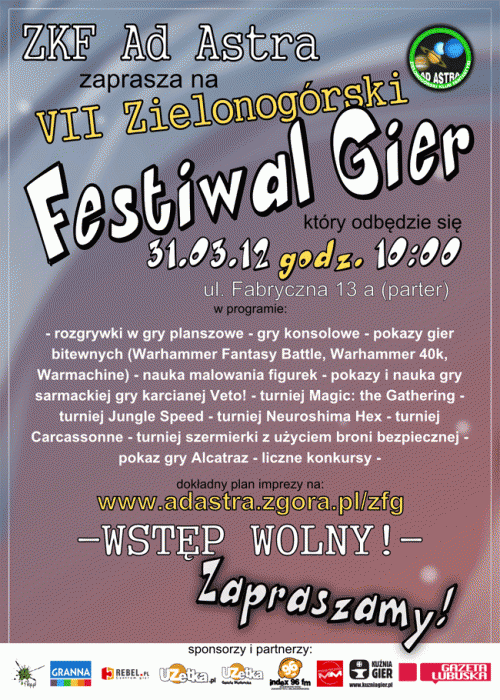 VII Zielonogórski Festiwal Gier