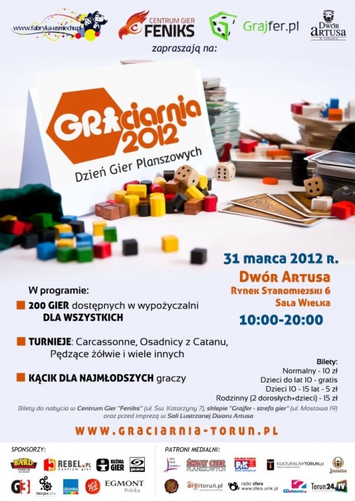 GRAciarnia 2012 - oficjalny plakat