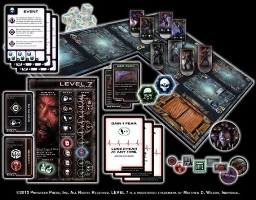 Level 7 zawartość pudełka