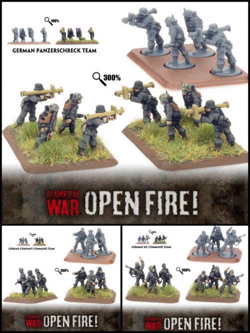 Open Fire - piechota
