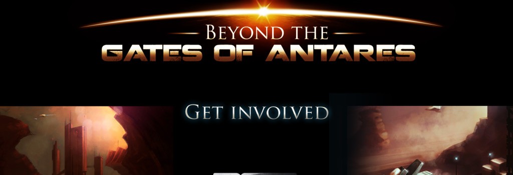 Okładka Beyound the Gate of Antares